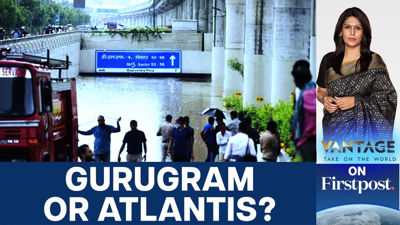 Gurugram’s ₹50 Crore Flats Turn into Swimming Pools After Rain | Vantage with Palki Sharma