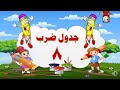 تعلم جدول الضرب بطريقة سهلة وبسيطة للاطفال جدول ضرب 8