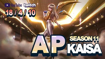 HOW TO PLAY AP KAISA BOT LANE | New Build & Runes | League of Legends : season 11