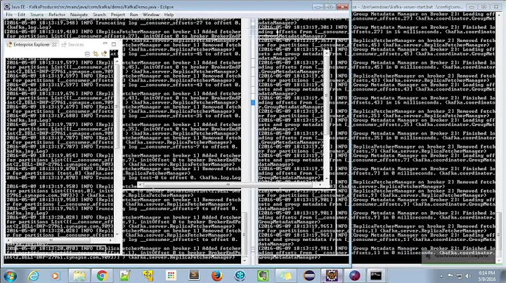 Apache Kafka Failure Handling(Kafka Tool + Java + Multi Partitioned)