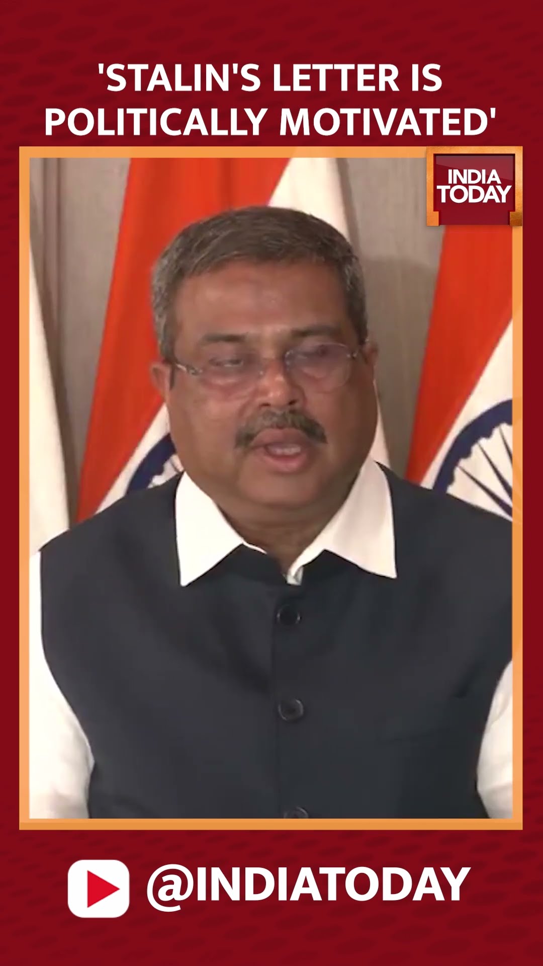 'Tamil Nadu CM MK Stalin's Letter To PM Modi Is Politically Motivated' Says Dharmendra Pradhan
