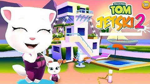 Talking Tom Jetski 2 Gameplay Walkthrough Ep.02 - Angela