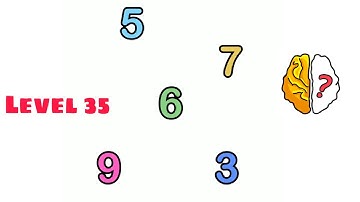 Brain Out Level 35-What 3 numbers add upto 12 Walkthrough solution
