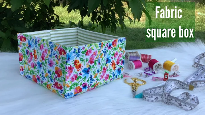 how to sew medium fabric  boxes. making medium fabric boxes tutorial . fabric boxes tutorial.