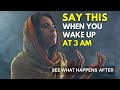 SAY THIS AT 3AM | WAKE UP AT 3 O'CLOCK? PRAY WARFARE PRAYER FOR BREAKTHROUGH, BLESSINGS, MERCY 3-5AM