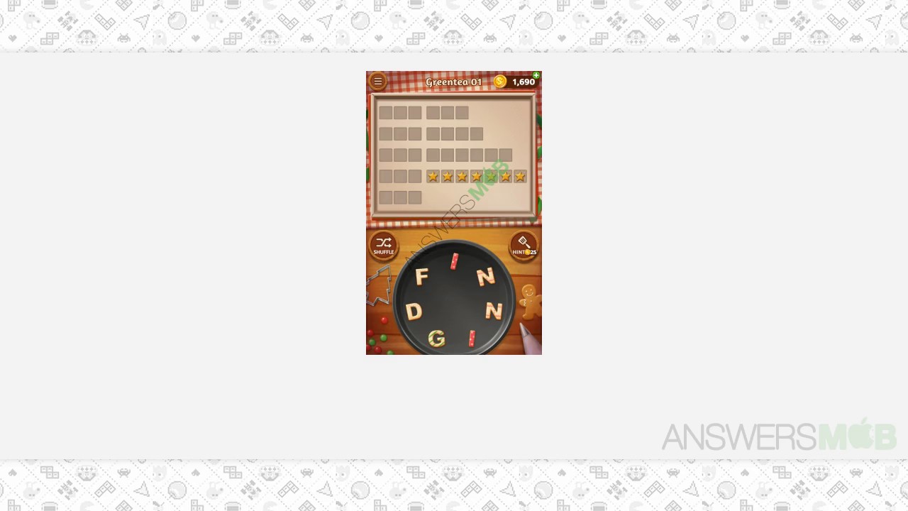 Word Cookies Greentea Answers Level 1 YouTube