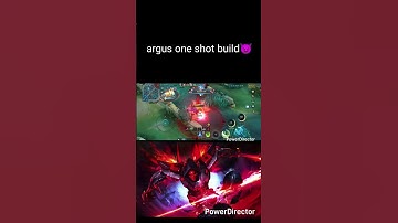 argus one shot build #argus #mobilelegends #onehitbuild #shorts #like #subscribe