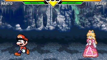 YTM MUGEN - MvC Pesky Mario (Released) and MvC Peach (WIP)