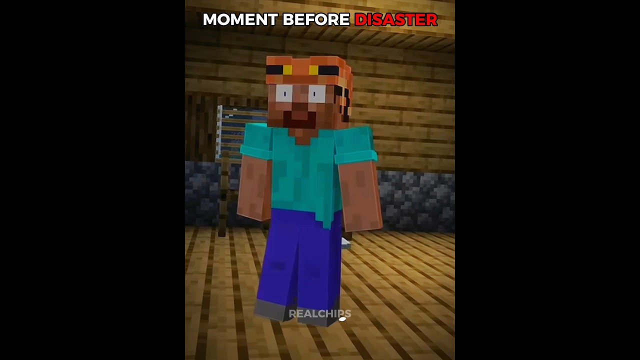 Steve Minecraft skull face edit
