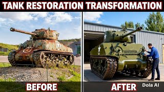 I Managed To Restore The Most Brutal War Machine M4 Sherman