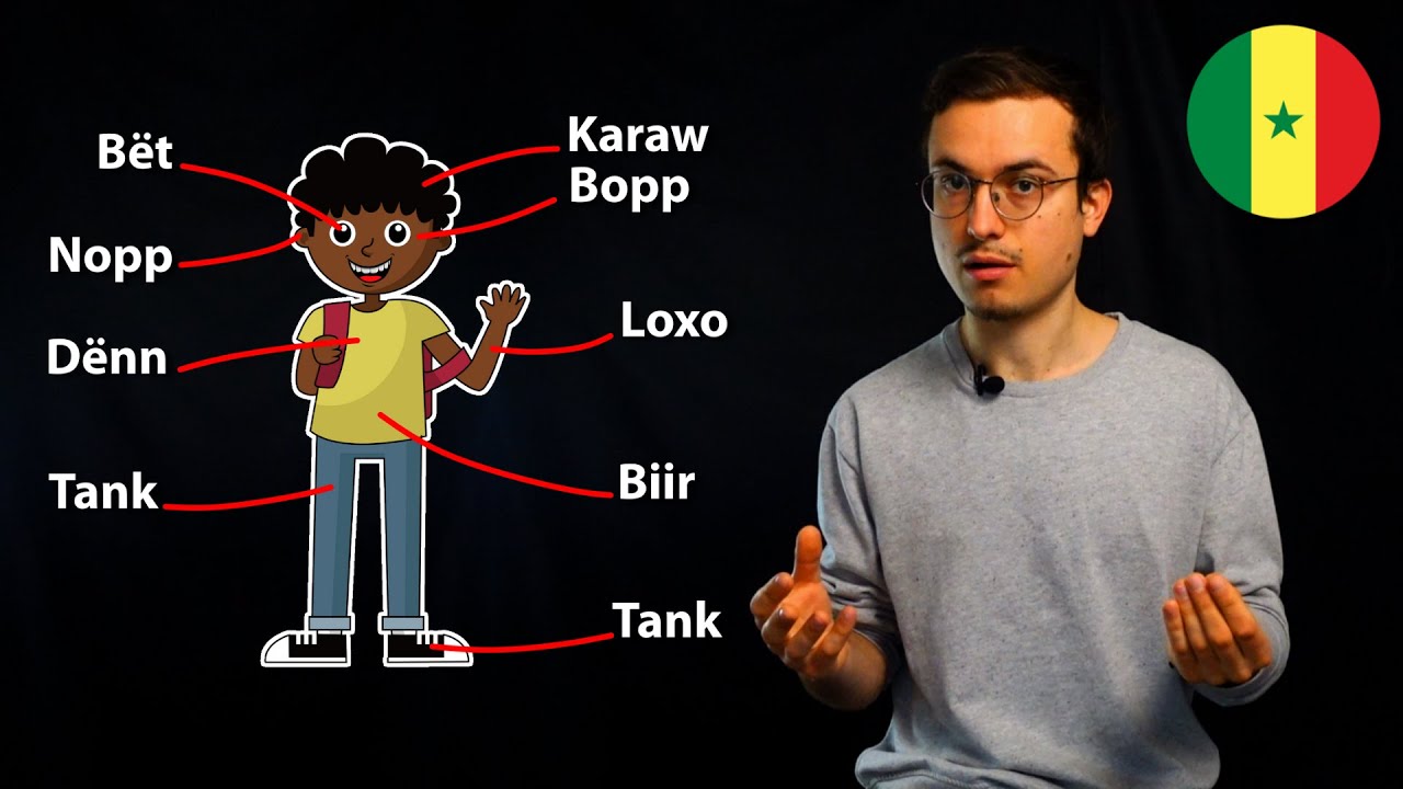 Les parties du corps en wolof (Partie 1)