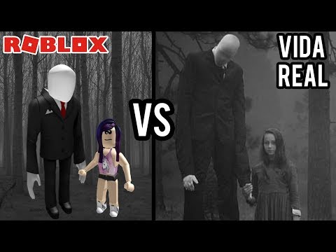 Roblox Vs La Vida Real Slenderman Youtube - roblox vs la vida real slenderman youtube