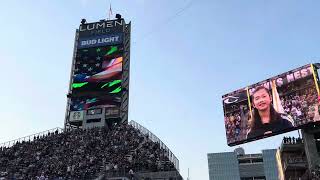 11-year-old Yolanda Ji performs the National Anthem NFL Seattle Seahawks vs. Dallas Cowboys 08192023