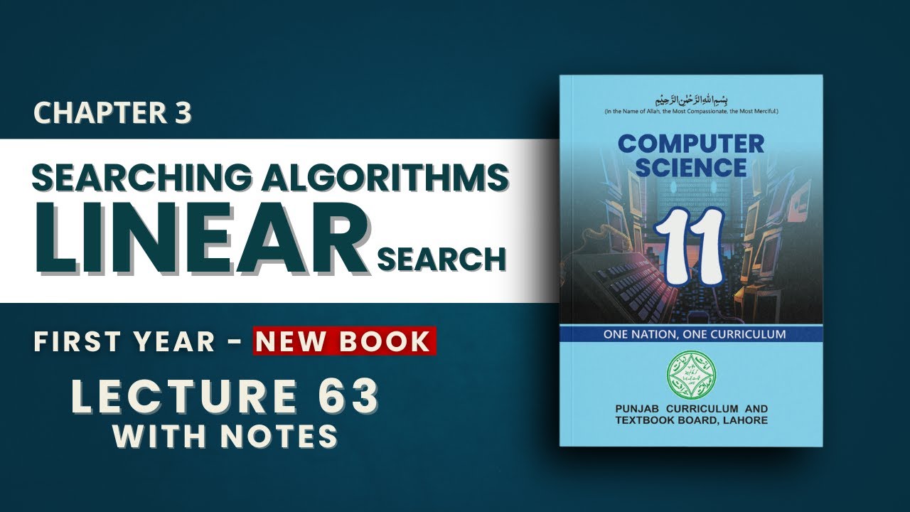 3.10 Linear Search Algorithm Explained - Searching Algorithms - Class ...