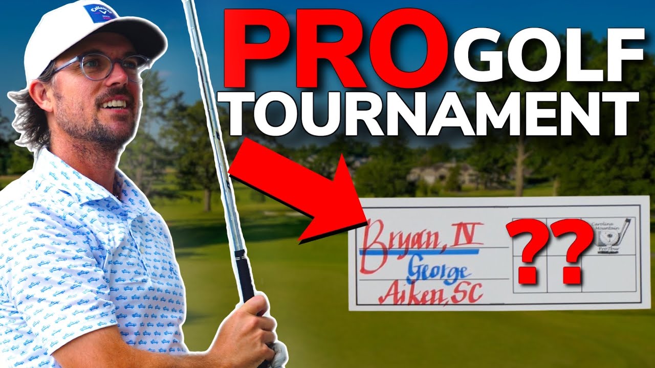 PROFESSIONAL GOLF TOURNAMENT. My Game is TRENDING!!