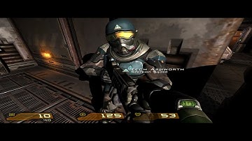 Tram Hub Station - Quake 4 Level 23 PC [2К 60FPS]