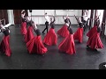 Контрольный урок по народному танца. Испанский танец. 3 курс. МГКИ
