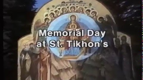 Divine Liturgy on Memorial Day at St. Tikhon