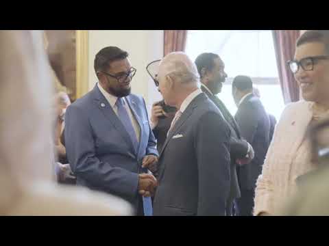 Guyana President Meets new King of UK