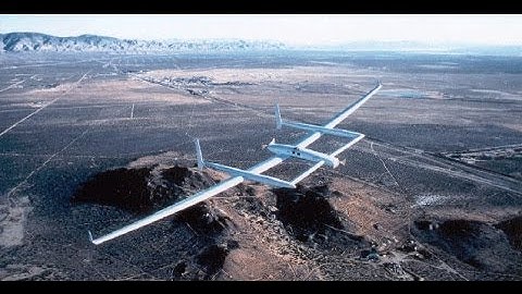 Voyager, flying nonstop around the earth - 1986