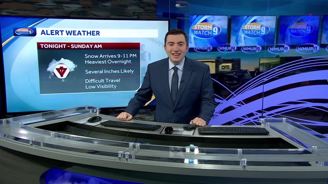 Video: Several inches of snow expected Saturday night into Sunday - YouTube