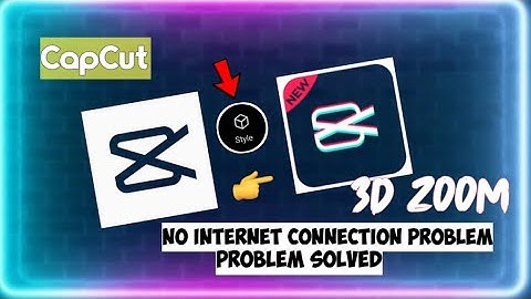 3D Zoom effect is Not Showing | New Capcut Pro | Problem Solved 100% 🔥😻