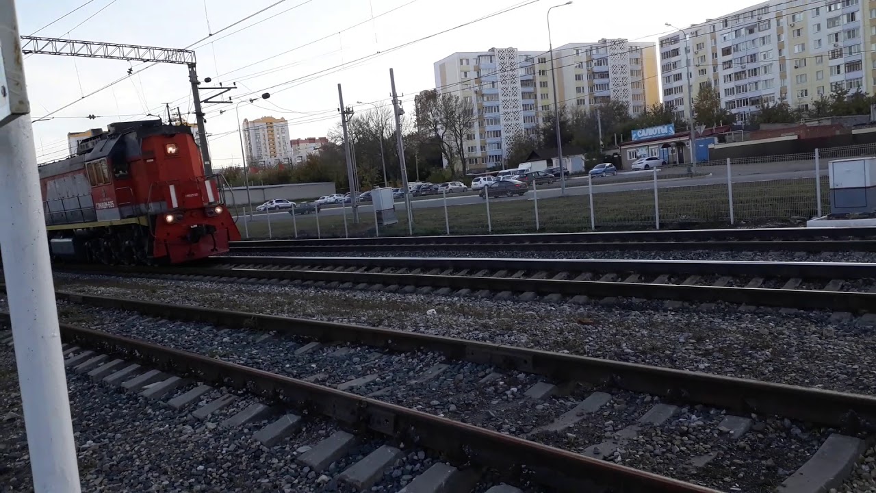 Грузовой поезд - YouTube