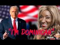 #TRUMPNEWS  MUJER DOMINICANA DE TU A TU CON EL PRESIDENTE DONALD TRUMP