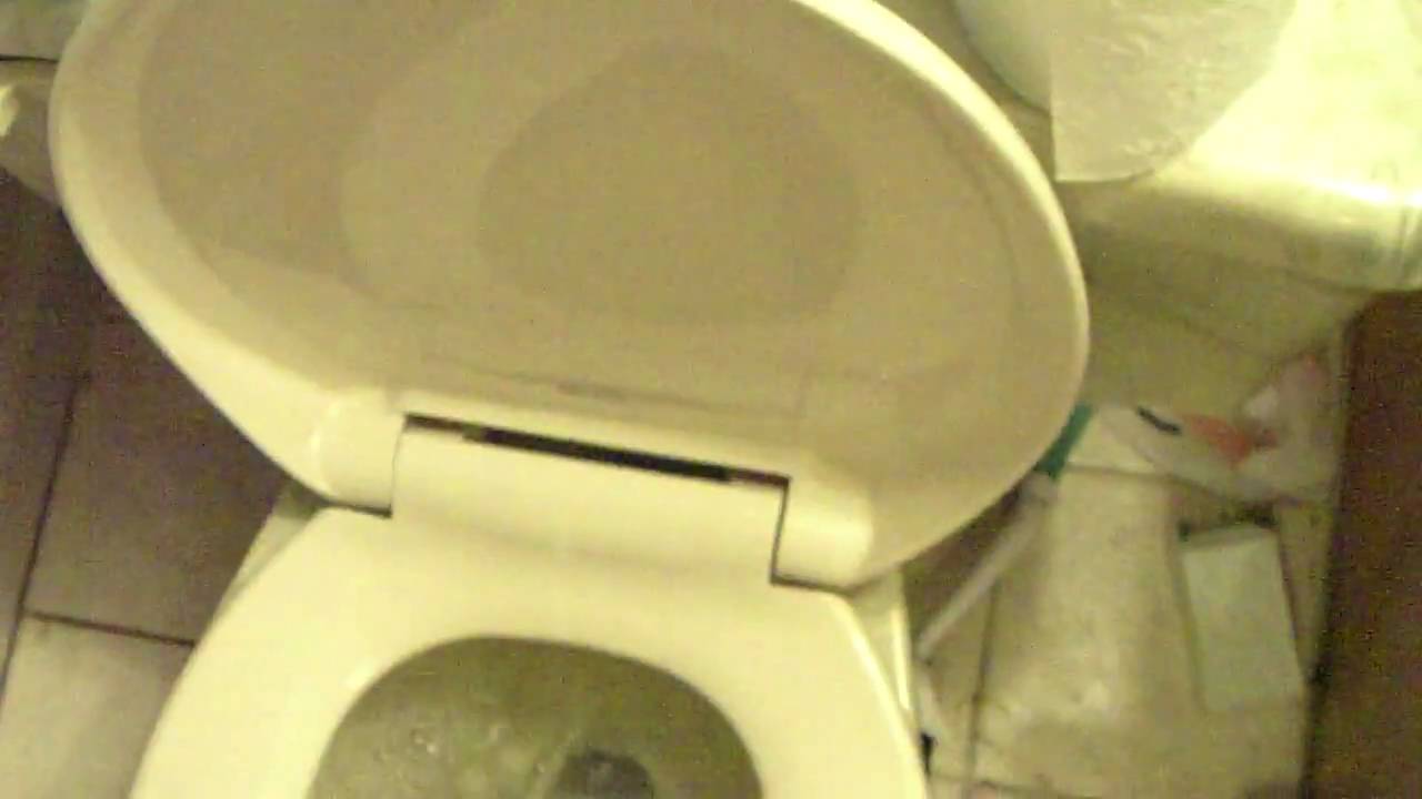 taking a whiz in toilet - YouTube