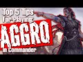 5 tips for playing aggro in commander  edh 