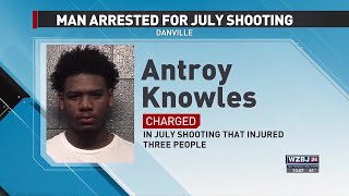 Danville Man Arrested for July Shooting