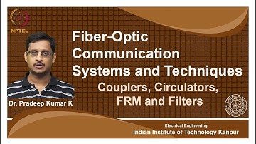 noc18-ee28-Lecture 45 - Couplers,Circulators,FRM and Filters