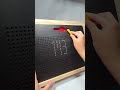 satisfying ASMR with Magnetic writing board #asmr #live #satisfying #writing