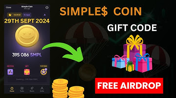 Simple coin promo code today, 29th sept 2024, simple coin gift code