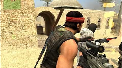 Counter-Strike Source de_dust2_unlimited normal bots CSS 2/5