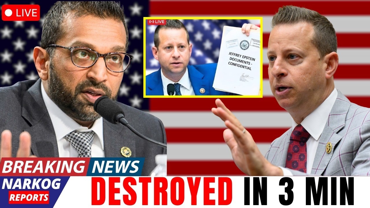 Moskowitz Presses Kash Patel Over Epstein Questions in Heated Hearing