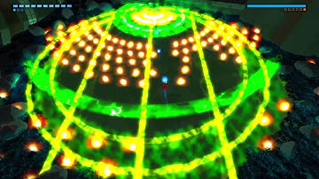 Furi Third boss bullet hell phase