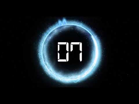 Countdown Timer 20 sec  v 466  news theme   circle equalizer effects with sound HD 4k!