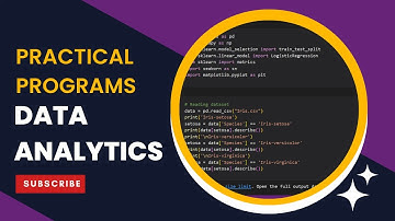 tybsc data analytics practical assignment 1 programs with solutions 2023 ||university practical exam