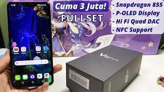 3 JUTA SD 855 + OLED + Quad DAC! Kondisi Like NEW! | LG V50 ThinQ Unboxing Di Tahun 2021!