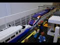 LEGO 福島駅 連結 Connection of Shinkansen