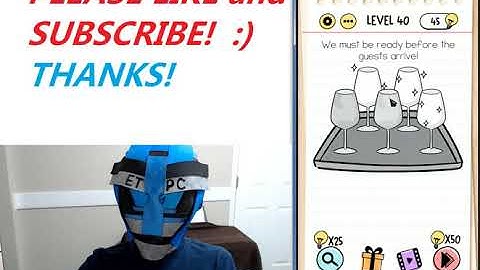 BRAIN TEST LEVEL 40 WALKTHROUGH WITH ANSWERS