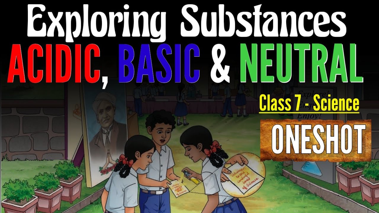 Exploring Substances acidic basic and neutral Class 7 | Class 7 Science ...