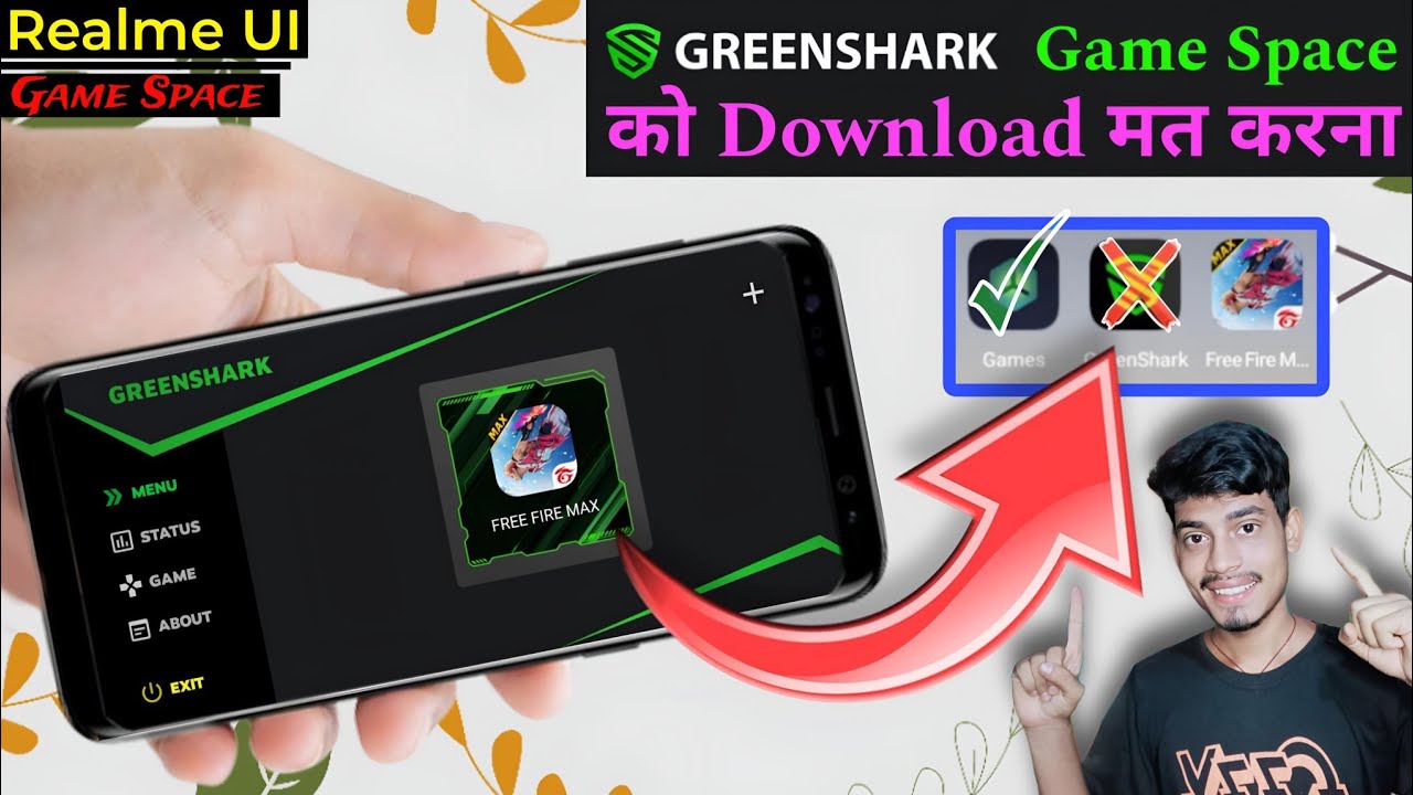 Green Shark Realme Game Space // Greenshark Game Space // @SamrtTech238