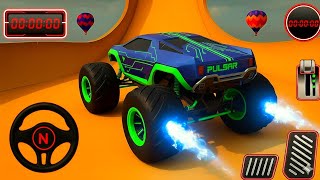 لعبة سباق شاحنات الوحش جي تي ثلاثية الأبعاد - منحدر ضخم - ألعاب شاحنات الوحش المثيرة ثلاثية الأبع... screenshot 4