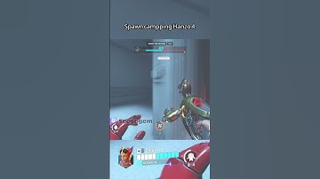 Spawn camping Hanzo with Sym #4  #overwatch2 #gaming #overwatch #ow2 #hanzo