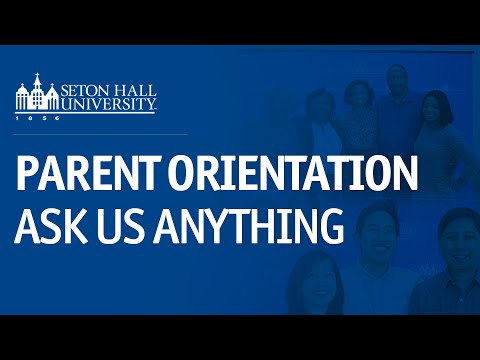 Parent Orientation - Ask Us Anything Panel