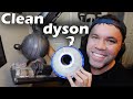 How to clean filters on dyson animal vacuum  clean dyson vacuum filters