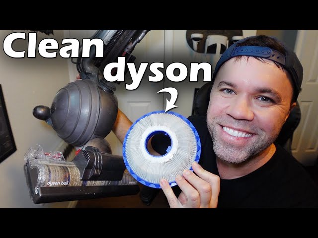How To Clean Filters on Dyson Animal Vacuum | Clean Dyson Vacuum Filters class=