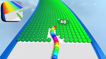 Snake Color ​- All Levels Gameplay Android,ios (Levels 526-528)